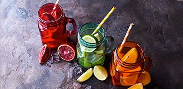 Water, Tea, Coffee, Drinks & Soda