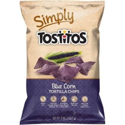 Tostitos Natural Blue Corn