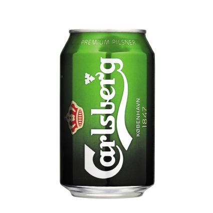 Carlsberg, Danish Pilsner Cans 5%