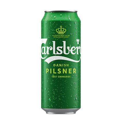 Carlsberg, Danish Pilsner, Can 5%
