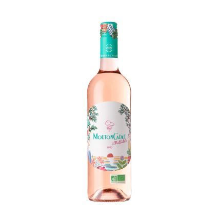 Baron Philippe de Rothschild, Mouton Cadet Mathilde Rose BIO