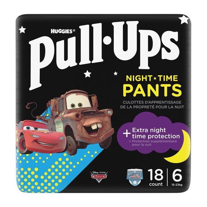 Huggies® Pull-Ups® Trainers Night, Boy, Size 2-4 Years, Nappy