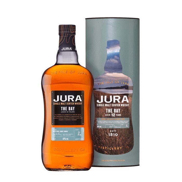 Jura 12 Year Old Single Malt Scotch Whisky 