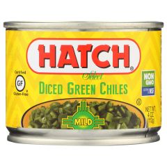 Hatch, Green Chili Dice Mild, 24x4Oz