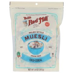 Bobs Red Mill Cereal Muesli Paleo Style, 4x14Oz