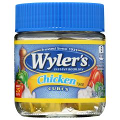 Wylers, Bouillon Cube Chicken 25Ct, 8x3.25Oz