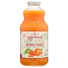 Lakewood, Juice Orange Carrot Organic, 6x32Oz