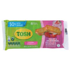 Tosh Cookies Yogurt & Strawberry, 20x5.25Oz