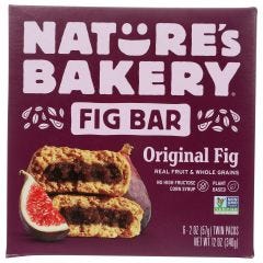 Natures Bakery, Bar Fig Whole Wheat 6Ct, 6x12Oz