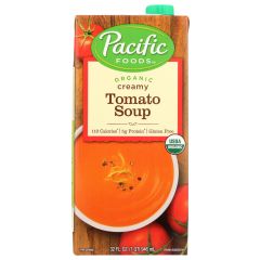 Pacific Foods, Soup Gf Cream Tomato Organic, 12x32Oz