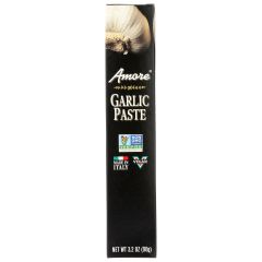 Amore Paste Tube Garlic, 12x3.2Oz