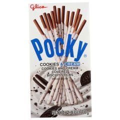 Glico, Snack Pocky Cookies & Cream, 10x2.47Oz