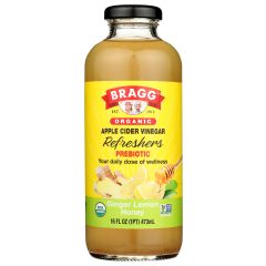 Bragg Ginger Lemon Honey, 12x16Oz