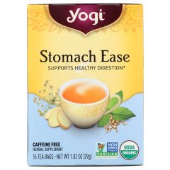 Yogi Teas, Tea Stomach Ease Organic 6x16BG, 6x16Bag