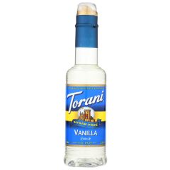 Torani, Syrup Sugarfree Vanilla, 4x12.7Oz