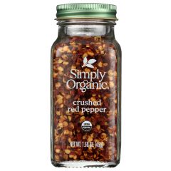 Simply Organic Bottle Red Pepper Crushed Organic, 6x1.59Oz