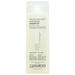 Giovanni Cosmetics, Shampoo TeaTree Triple Treat, 3x8.5Oz