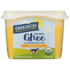 Carrington Farms, Ghee Butter Clarified, 6x12Oz