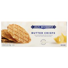 Jules Destrooper Cookie Butter Crisps, 12x3.5Oz