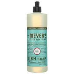 Mrs Meyers Clean Day, Soap Dish Liquid Basil, 6x16Oz