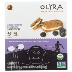 Olyra, Biscuit Breakfast Blueberry Gree, 6x5.3Oz