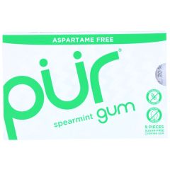 Pur, Gum Spearmint, 12x9PC