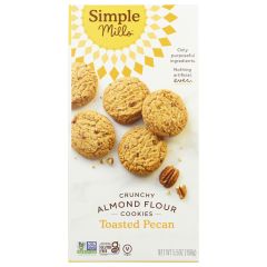 Simple Mills Cookies Crunchy Toasted Pecan, 6x5.5Oz