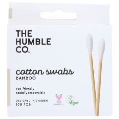 The Humble Co, Cotton Swabs White, 10x100PC