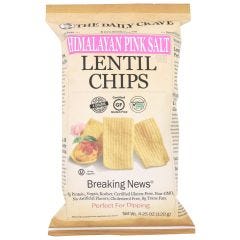 The Daily Crave, Chip Lentil Himalayan Pink Salt, 8x4.25Oz
