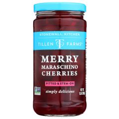 Tillen Farms, Cherry Merry Maraschino, 6x13.5Oz
