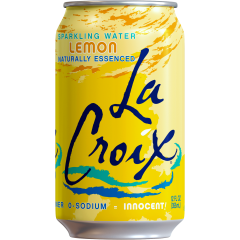 Lacroix Sparkling Water Can, Lemon, 2x12x12Fz