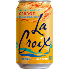 Lacroix Sparkling Water Can, Orange, 2x12x12Fz