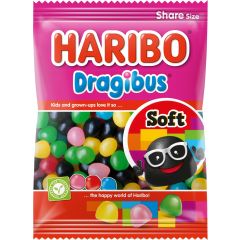 Haribo Dragibus Soft Sachet 12x200Gr