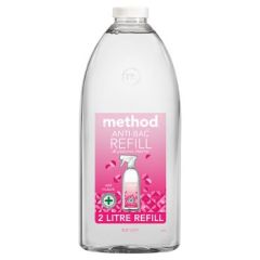 Method Refill Anti-Bac Cleaner, Wild Rhubarb, 4x2L