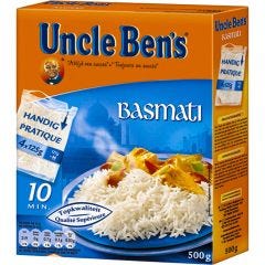 Ben S Original Basmati Rice Sachet(4x125Gr) 500Gr