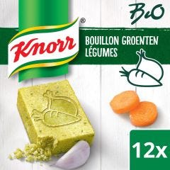 Knorr Bio Vegetable Broth 12P 120Gr
