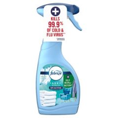 Febreze Fabric Freshener Antibacterial Fresh Linen 8x500ML