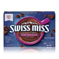 Swiss Miss, Indulgent Collection Dark Chocolate Hot Cocoa Mix, 12x10Oz