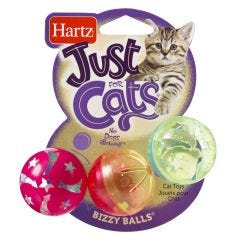Hartz, Cat Toy Bizzy Balls, 6x3Ct