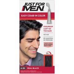 Just For Men, Real Black AutoStop, 3x1Ct