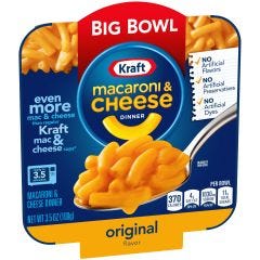 Kraft, Easy Mac Bowl Original, 6x3.5Oz