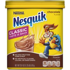 Nesquik, Chocolate Flavor Powder Canister, 12x20.1Oz