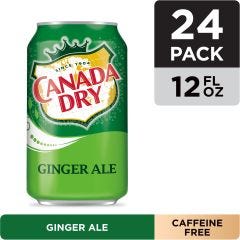 Canada Dry, Soda Ginger Ale Can, 2x12x12Oz