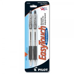 Pilot, EasyTouch Medium Black , 6x2Ct