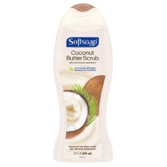 Softsoap, Body Scrub Coconut, 4x20Fz