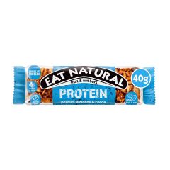 Eat Natural Protein Peanuts, Almonds & Cocoa Fruit & Nut Bars 12x40G