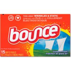 Bounce Dryer Sheet Soft, 15x15Ct