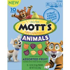 Mott's, Animal Fruit Snacks, 8x8Oz