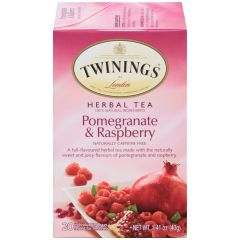 Twinings, Pomegranate & Raspberry, 6x20Ct