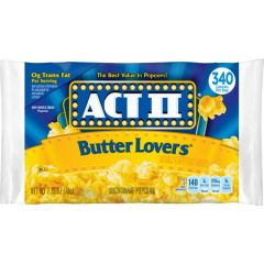 Act Ii Popcorn Butter Lovers, 72x2.75Oz